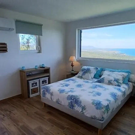U Caseddu- Piscine Privee Chauffee- Vue Mer- Clim-wifi 빌라