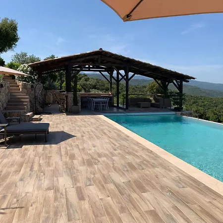 U Caseddu- Piscine Privée Chauffée- Vue Mer- Clim-wifi Sari-Solenzara