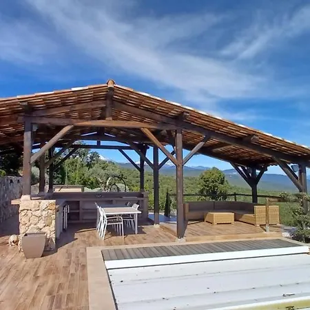 U Caseddu- Piscine Privée Chauffée- Vue Mer- Clim-wifi * Sari-Solenzara