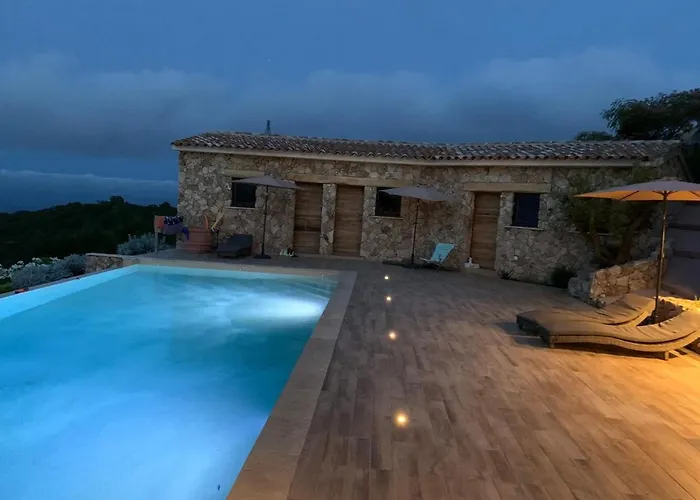 Villa U Caseddu- Piscine Privée Chauffée- Vue Mer- Clim-wifi *