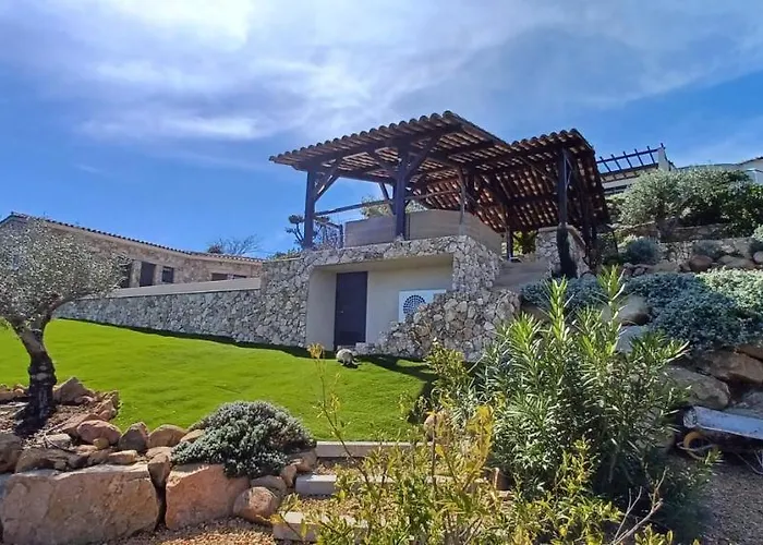 U Caseddu- Piscine Privee Chauffee- Vue Mer- Clim-wifi וילה *