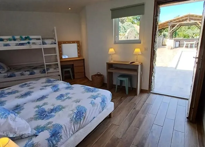 U Caseddu- Piscine Privée Chauffée- Vue Mer- Clim-wifi *